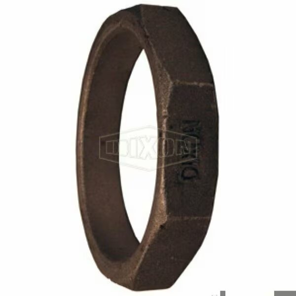 Weld-On Hex Wrench Nut, Carbon Steel, 3 in Nominal, Domestic, Dixon, Mfr#: WN36